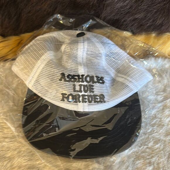 Assholes live forever, baseball cap OS (5225C) NEW - Picture 1 of 2